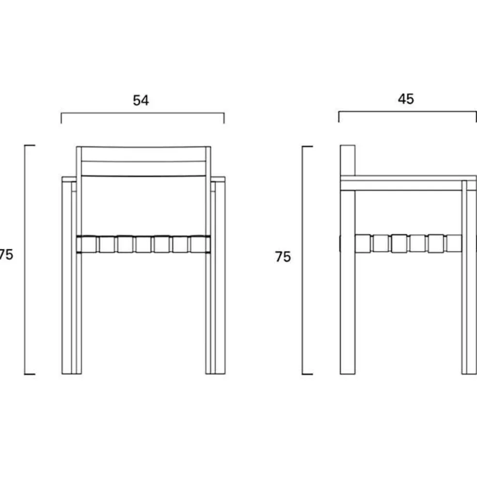Symmetry Armlehnstuhl