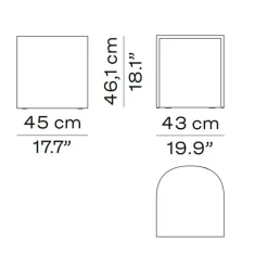 Taburet Hocker / Beistelltisch