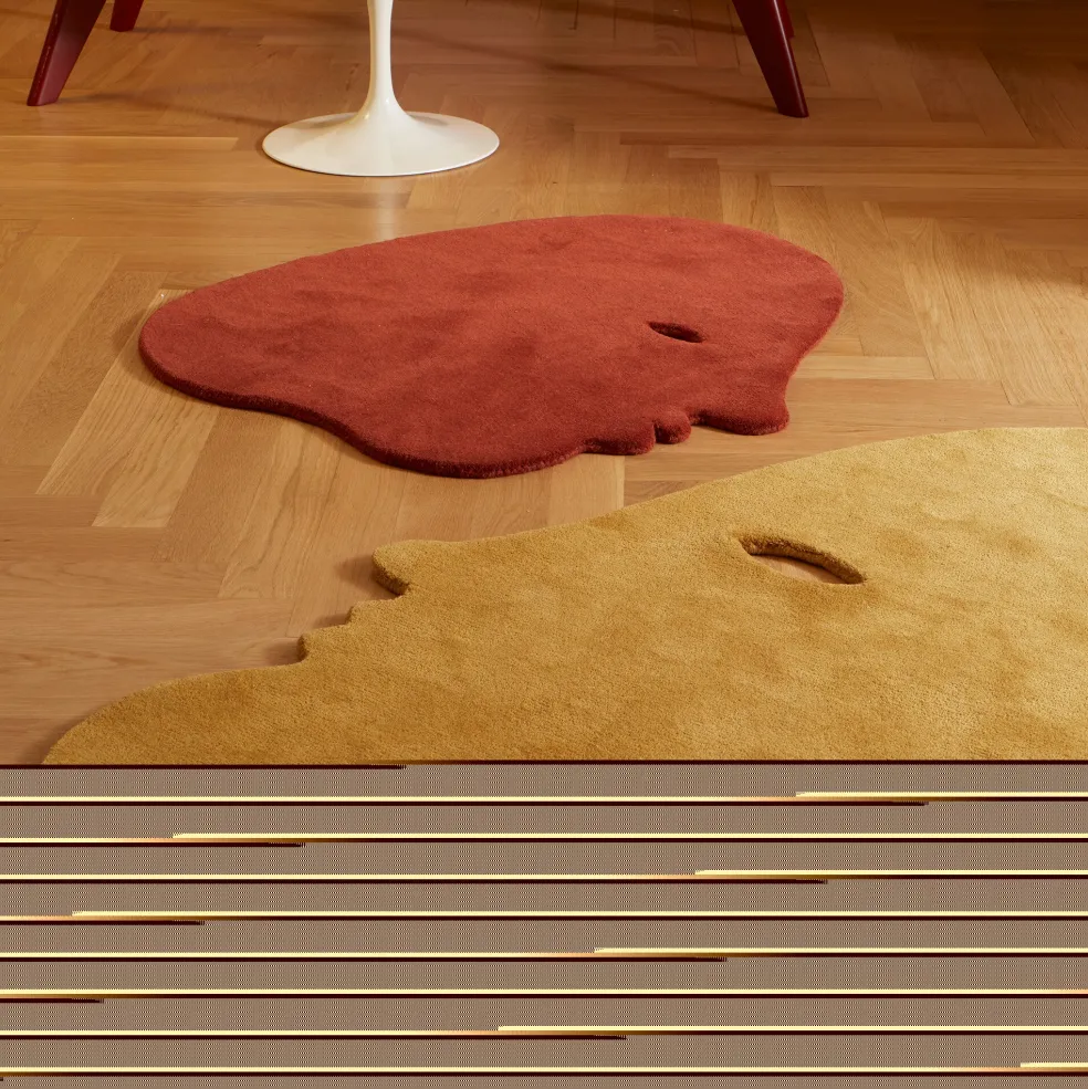 Talk Talk Wollteppich M 100x140cm