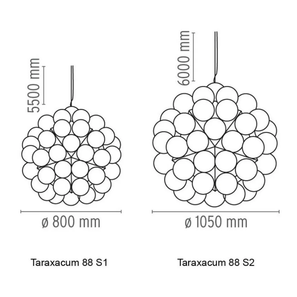 Taraxacum 88 S Pendelleuchte