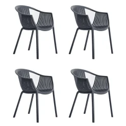 Tatami 306 Gartenarmlehnstuhl 4er Set