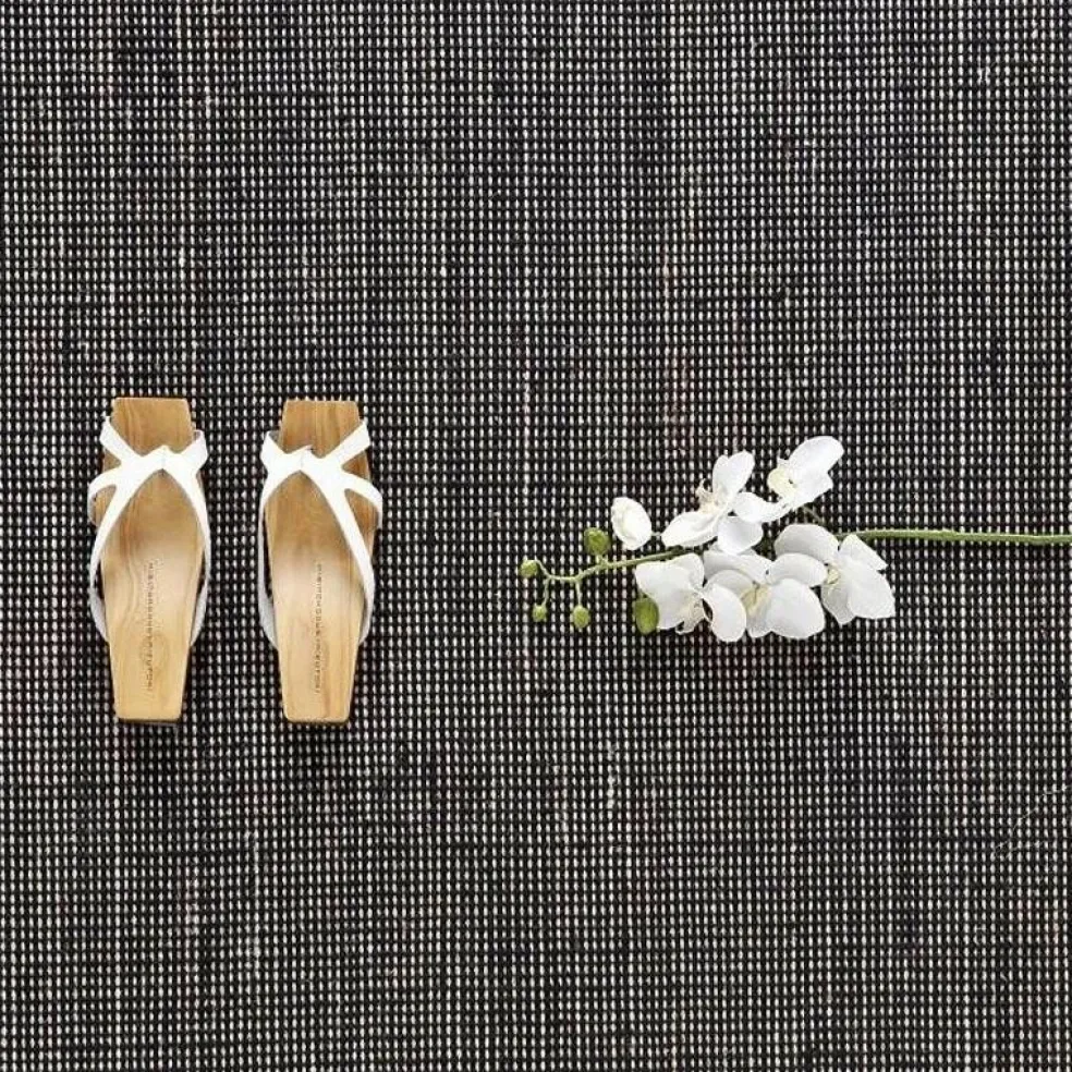 Tatami Wolle- und Jute-Teppich