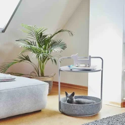 Tavolino Beistelltisch mit Katzenkorb