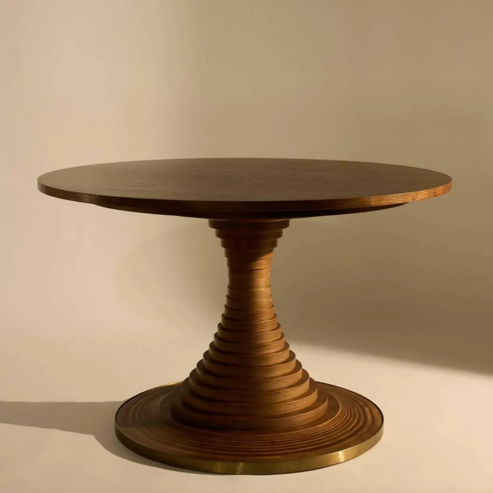 Tavolo A Dischi Esstisch Ø 120cm