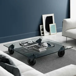 Tavolo Con Ruote Couchtisch 110x110cm