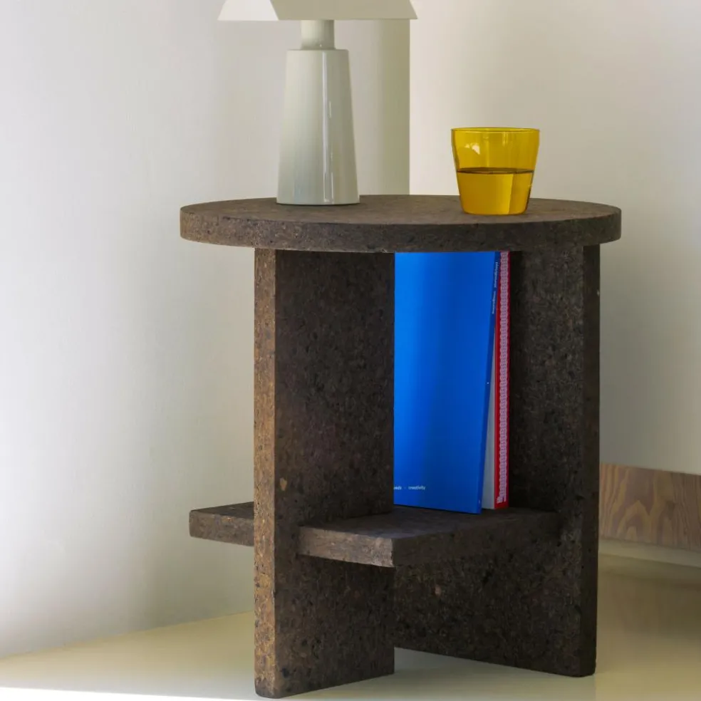 Tee Beistelltisch Kork