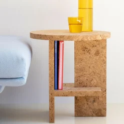 Tee Beistelltisch Kork