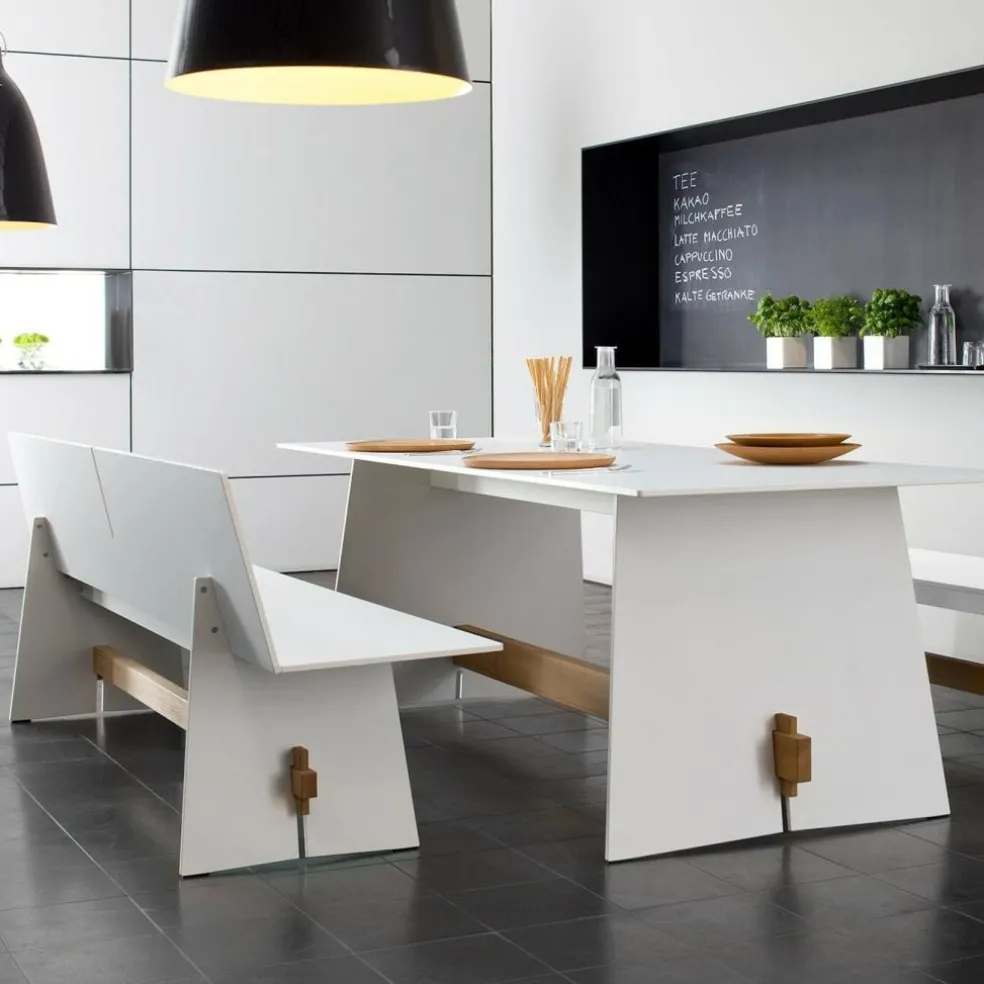 Tension Outdoor Bank mit Rückenlehne