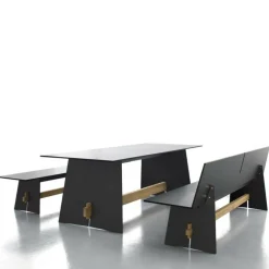Tension Outdoor Tisch 90x220x73cm