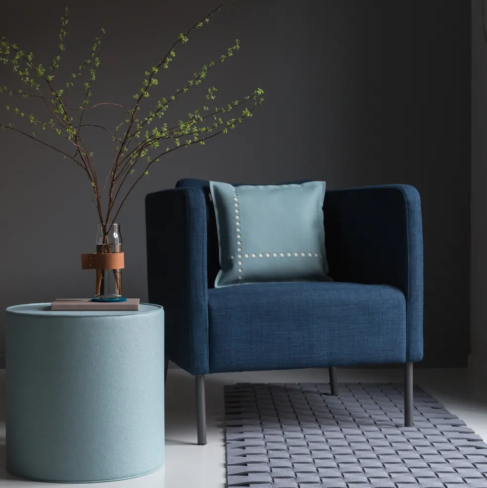 Teppichgeflecht Streifen 10cm