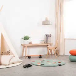 Terra Ocean Filzkugelteppich