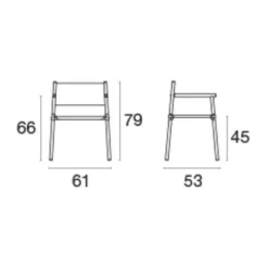 Terramare Gartenarmlehnstuhl