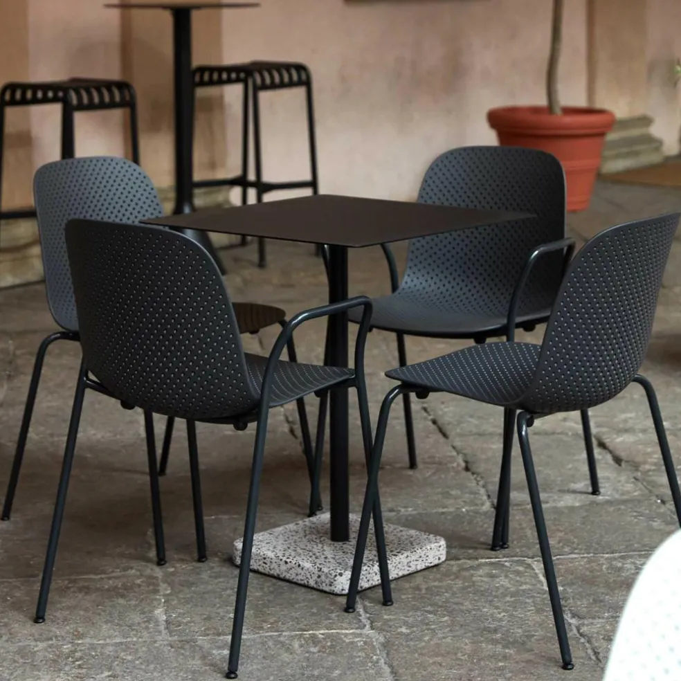 Terrazzo Gartentisch 60x60cm