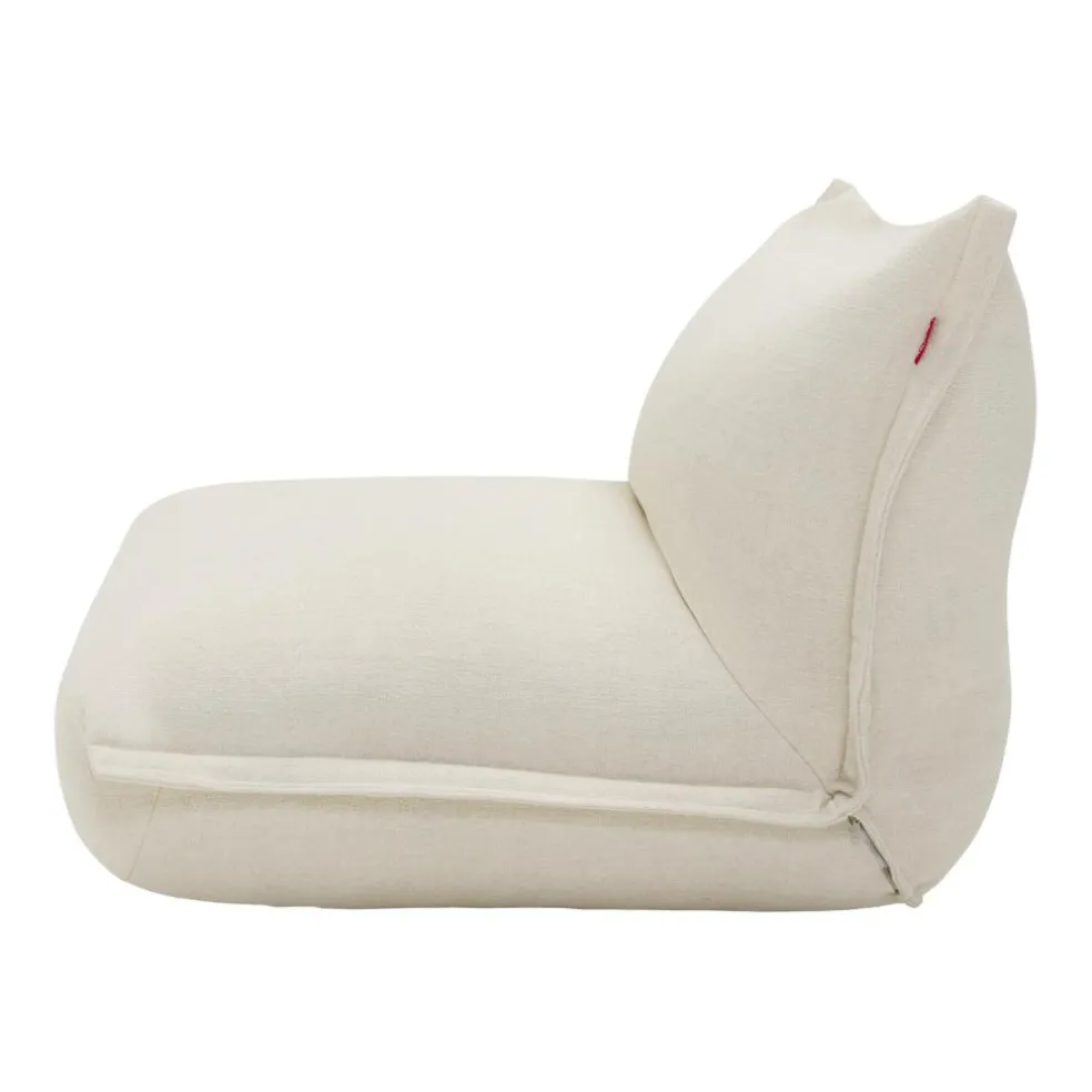 The BonBaron Slim Lounge Chair Bouclé