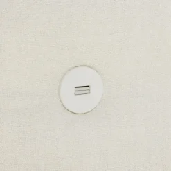 The BonBaron Slim Lounge Chair Bouclé