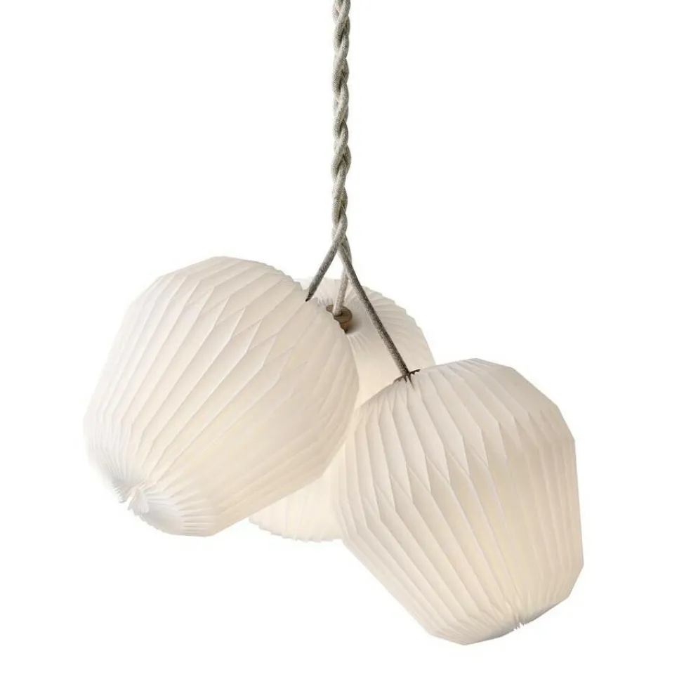 The Bouquet Pendelleuchte mit 3 Schirmen