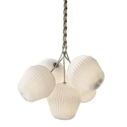 The Bouquet Pendelleuchte mit 5 Schirmen