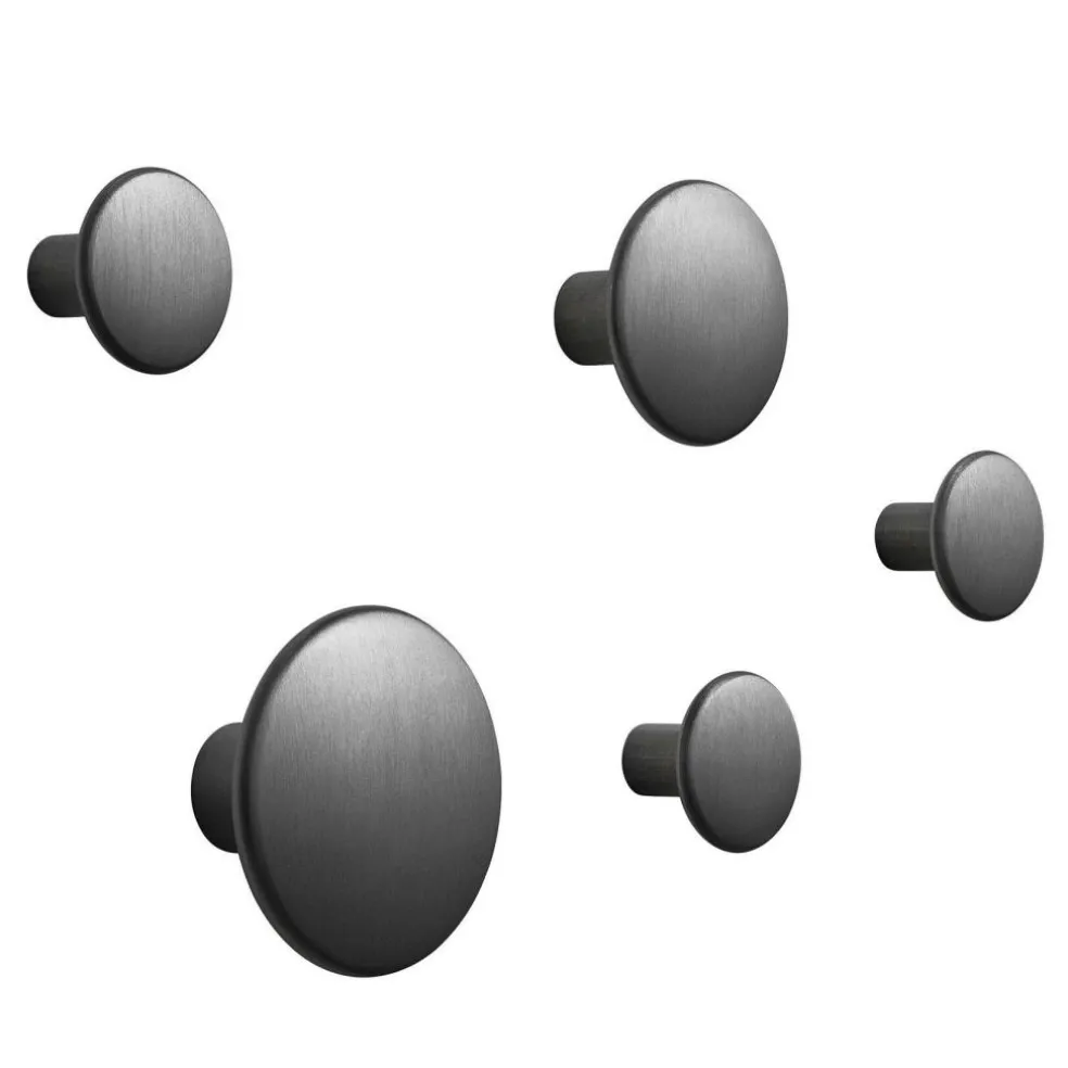 The Dots Kleiderhaken Metall Set 5tlg.