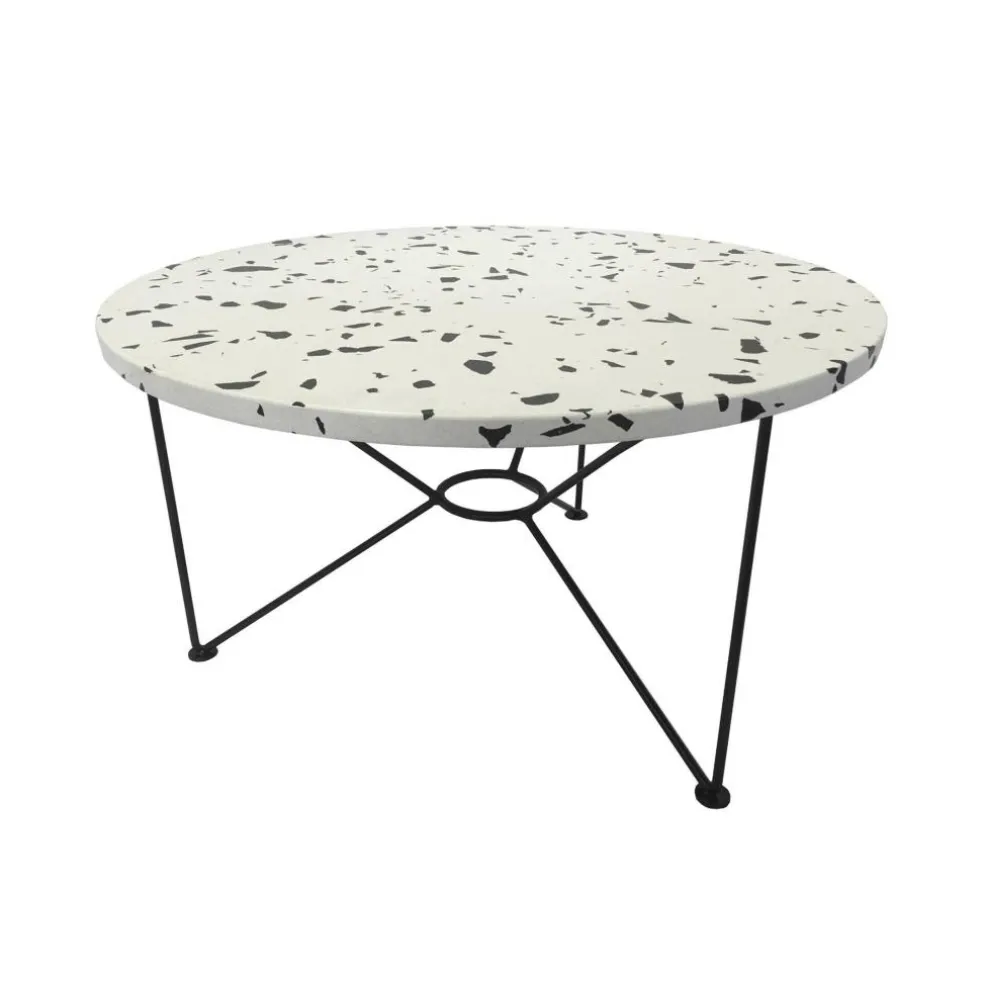 The Low Table Beistelltisch Terrazzo Ø65cm