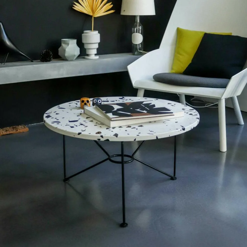 The Low Table Beistelltisch Terrazzo Ø65cm