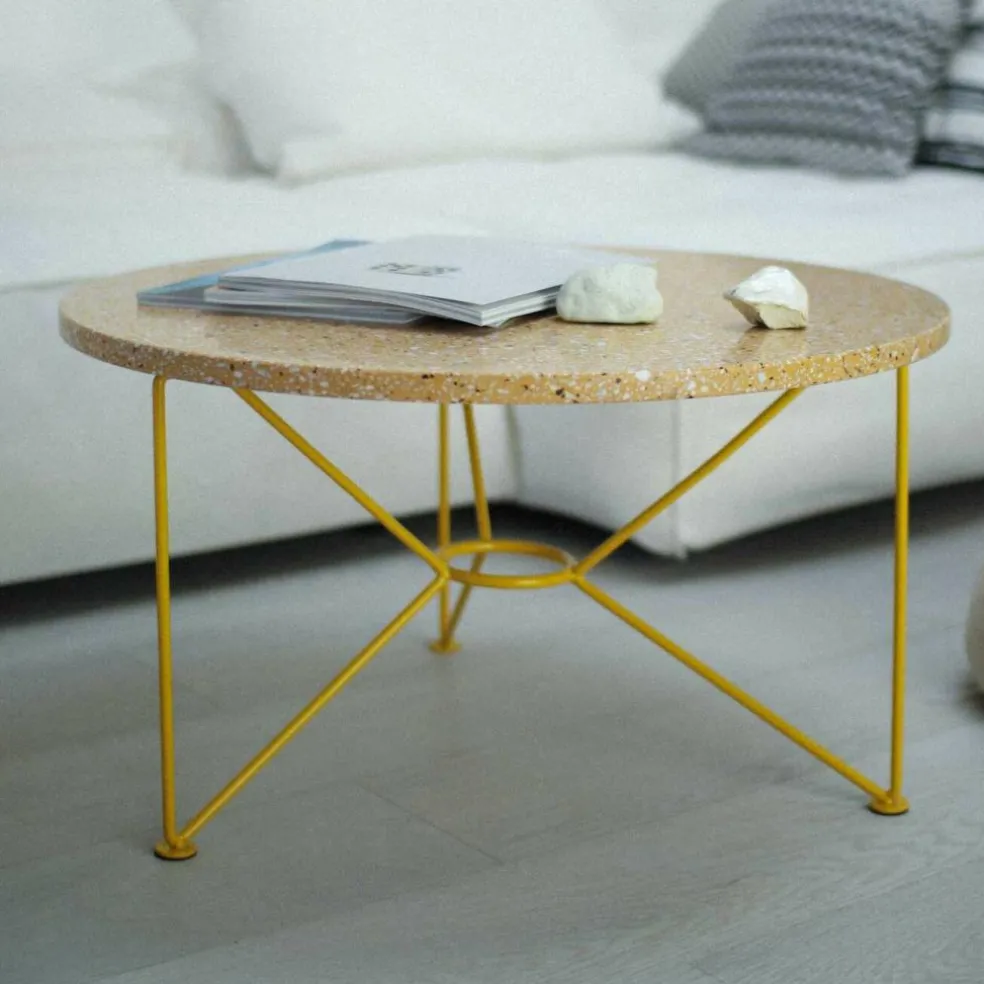 The Low Table Beistelltisch Terrazzo Ø65cm