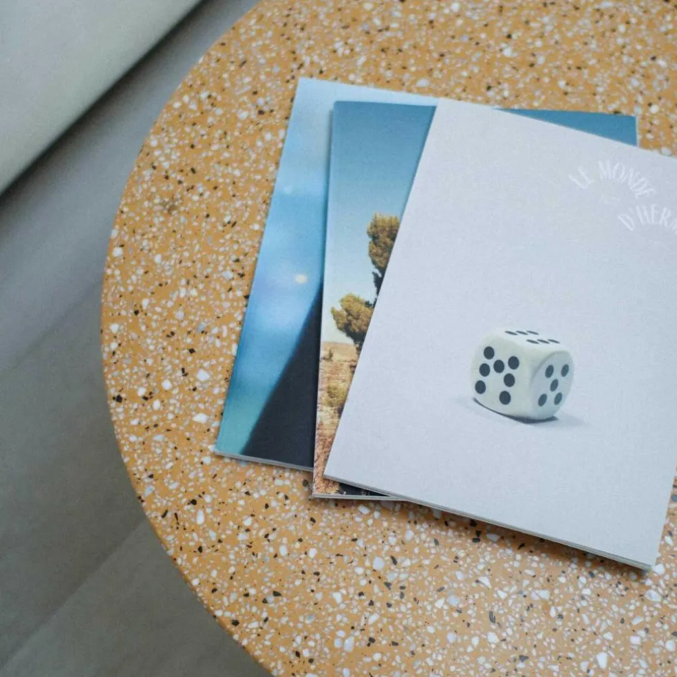 The Low Table Beistelltisch Terrazzo Ø65cm