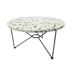 The Low Table Beistelltisch Terrazzo Ø65cm