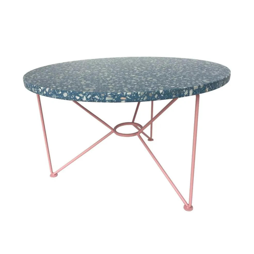 The Low Table Beistelltisch Terrazzo Ø65cm