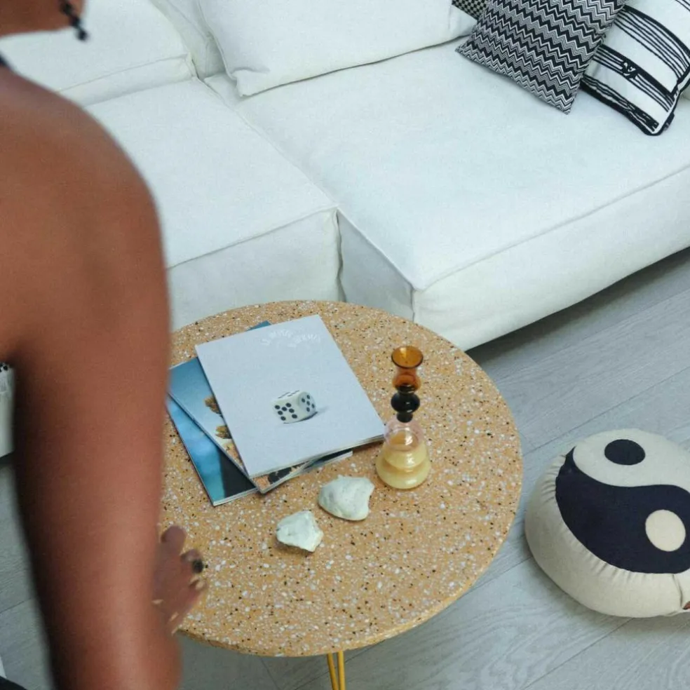 The Low Table Beistelltisch Terrazzo Ø65cm