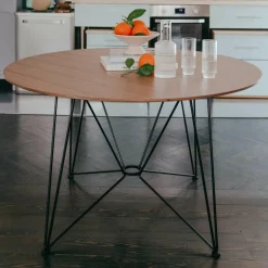 The Ring Table Esstisch Furnier Ø120cm