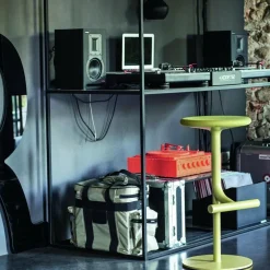 Tibu Barhocker gepolstert 60-70cm