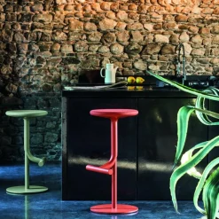 Tibu Barhocker gepolstert 60-70cm