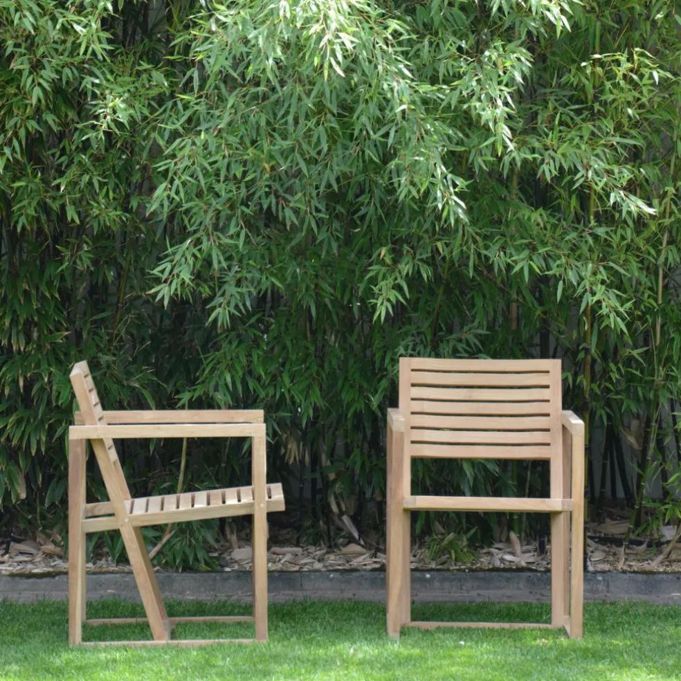 Timber Gartenarmlehnsessel