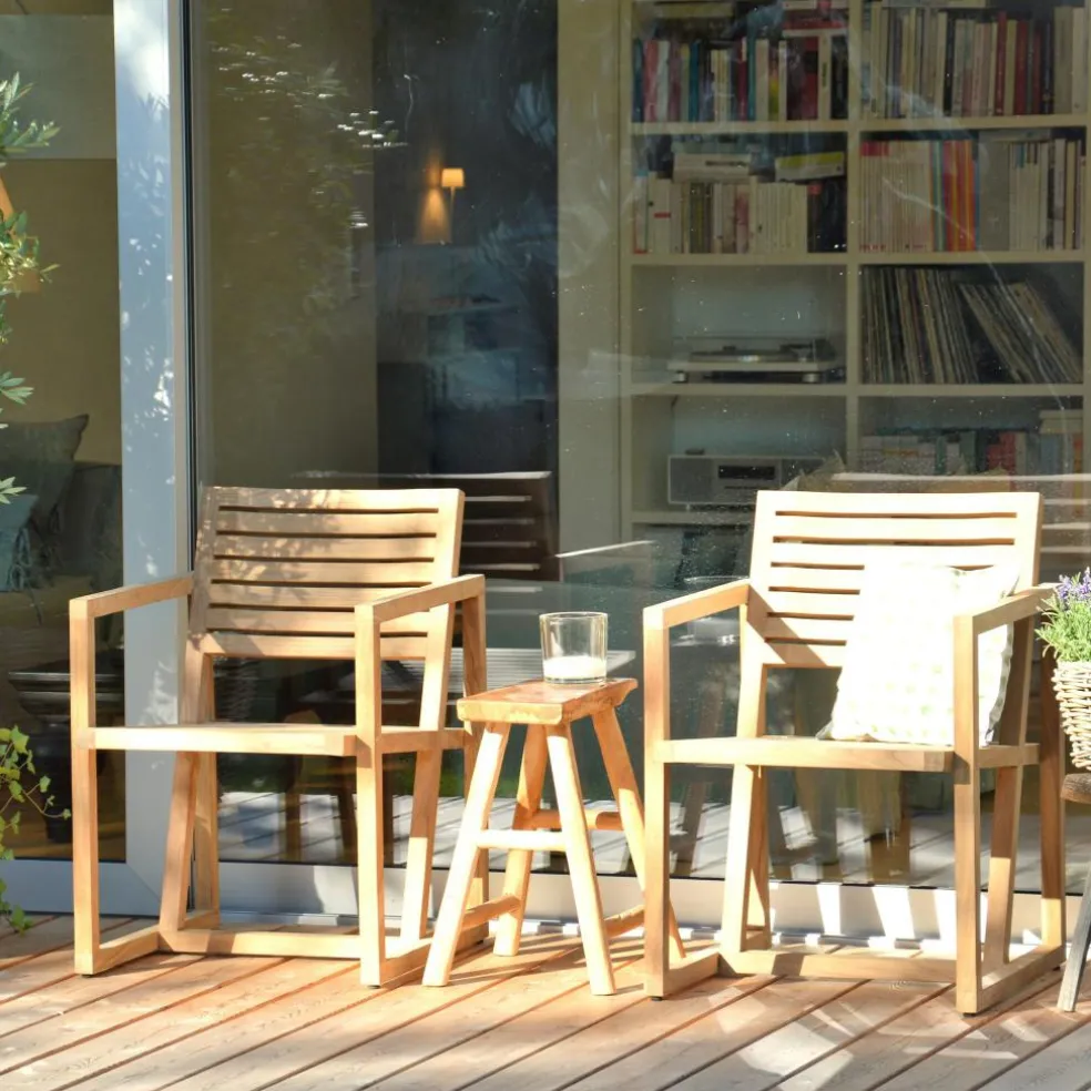 Timber Gartenarmlehnsessel