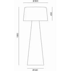 Time Out Außenstehleuchte