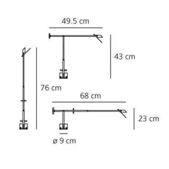 Tizio Micro Schreibtischleuchte