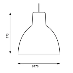 Toldbod 170 Pendelleuchte