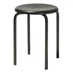 Tom Hocker Sitzfläche Eiche schwarz