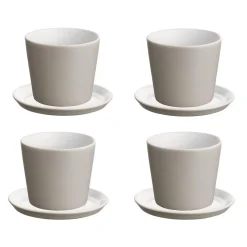 Tonale Mokkatasse mit Unterteller 4er Set