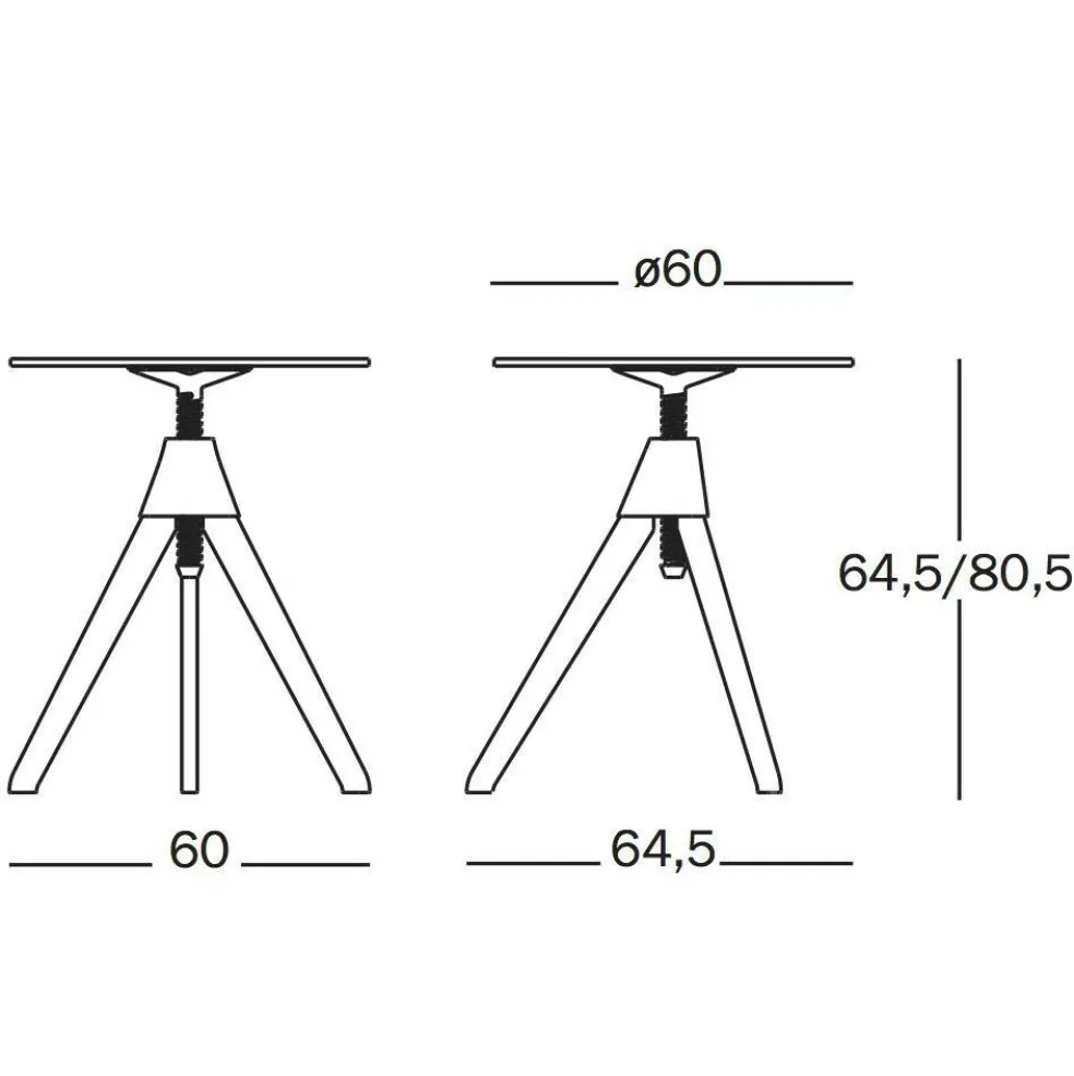 Topsy The Wild Bunch Beistelltisch Ø60cm