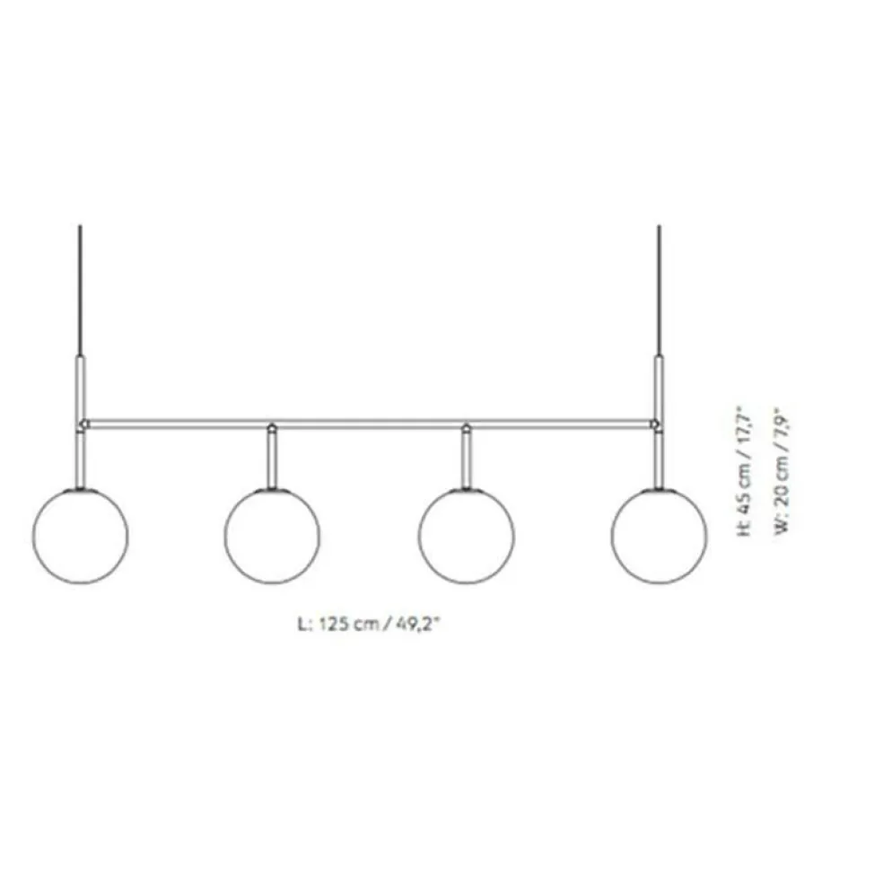 TR Bulb Frame Pendelleuchte