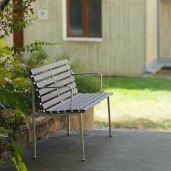 Traverse Dining Gartenbank mit Armlehnen