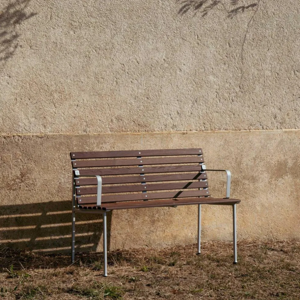 Traverse Dining Gartenbank mit Armlehnen