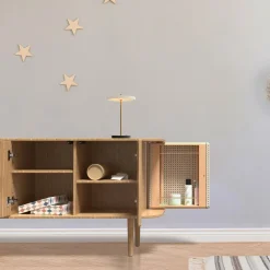 Treasures Sideboard mit 2 Türen Wiener Geflecht