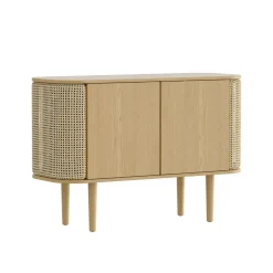 Treasures Sideboard mit 2 Türen Wiener Geflecht