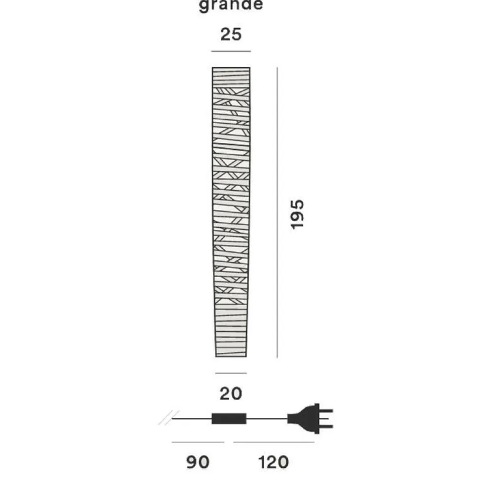 Tress Grande LED Stehleuchte