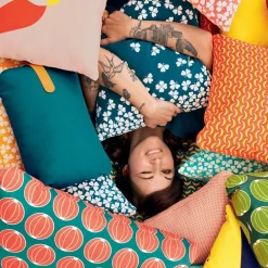 Trèfle Outdoor-Kissen 44x44cm