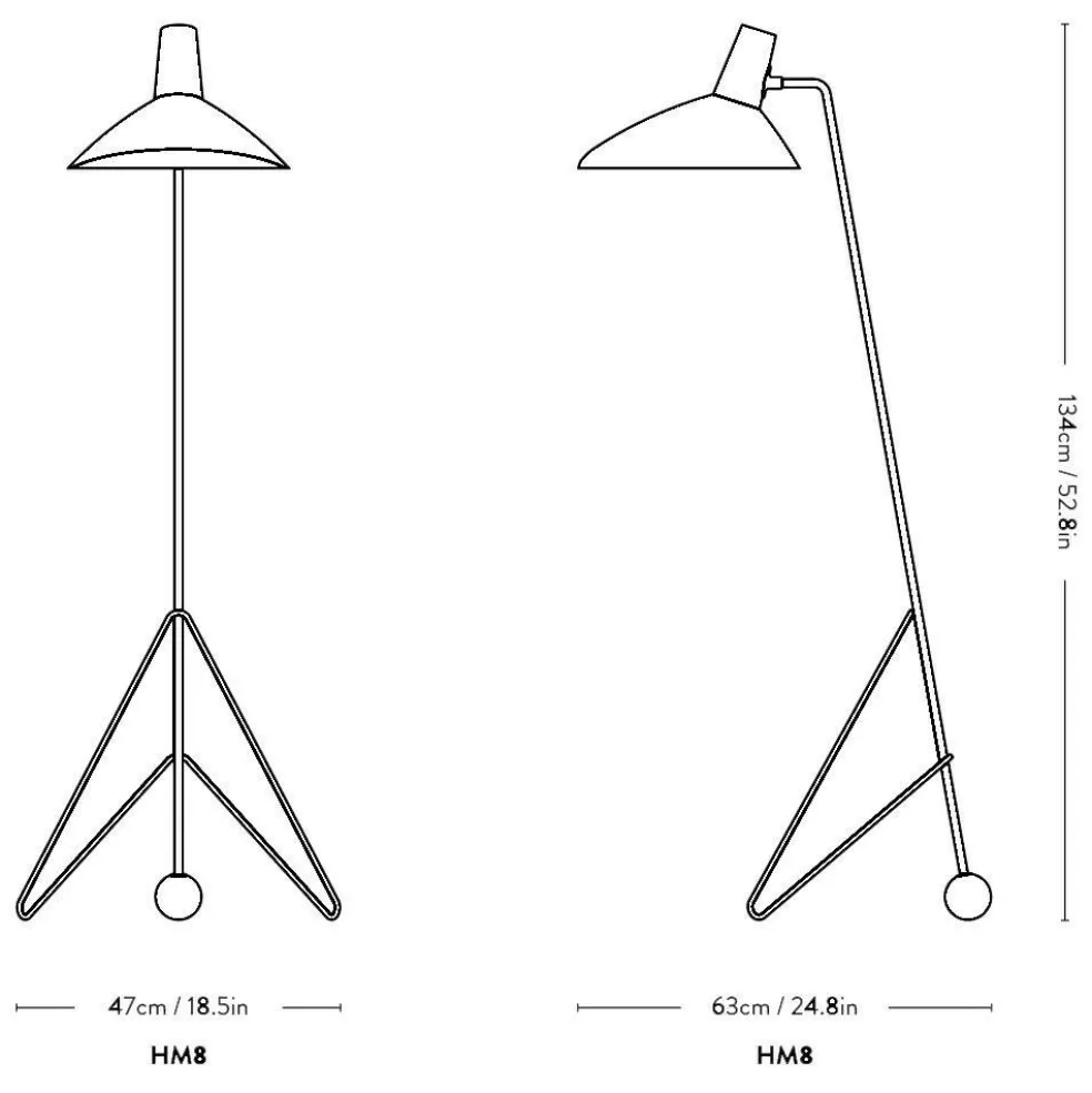 Tripod HM8 Stehleuchte