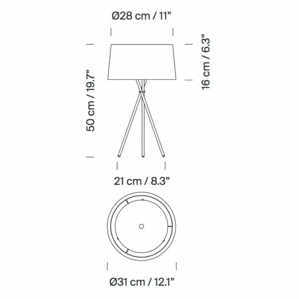 Tripode M3 Tischleuchte