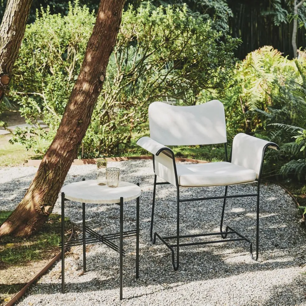 Tropique Outdoor Armlehnstuhl Gestell schwarz